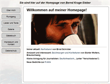 Tablet Screenshot of krage-sieber.de